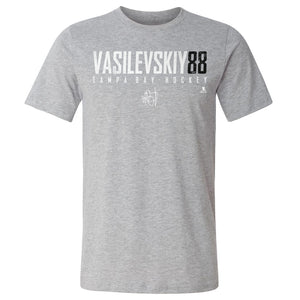 Tampa Bay Lightning Andrei Vasilevskiy Men's Cotton T-Shirt - Royal Blue - Tampa Bay | 500 Level